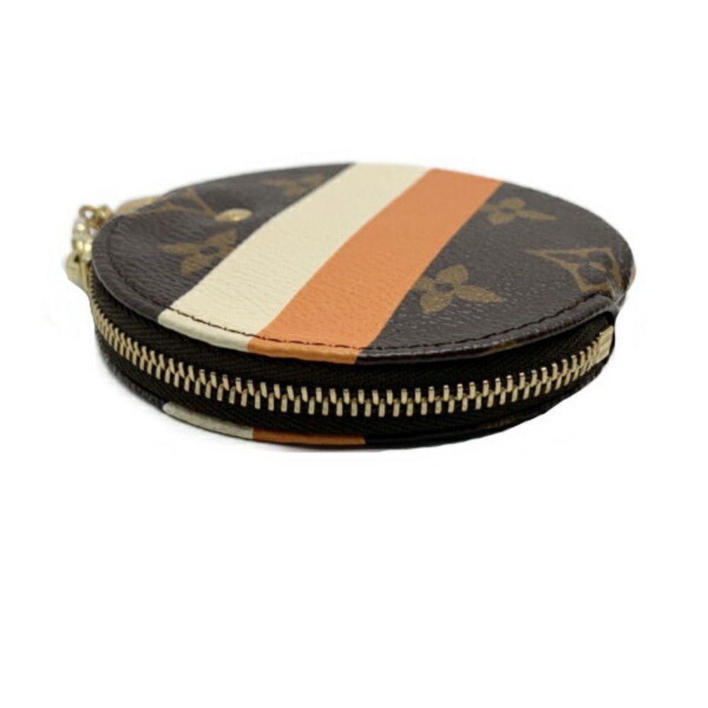 Louis Vuitton Groom Wallet Porte Monnaie Long Orange Round - Picture 5 of 5